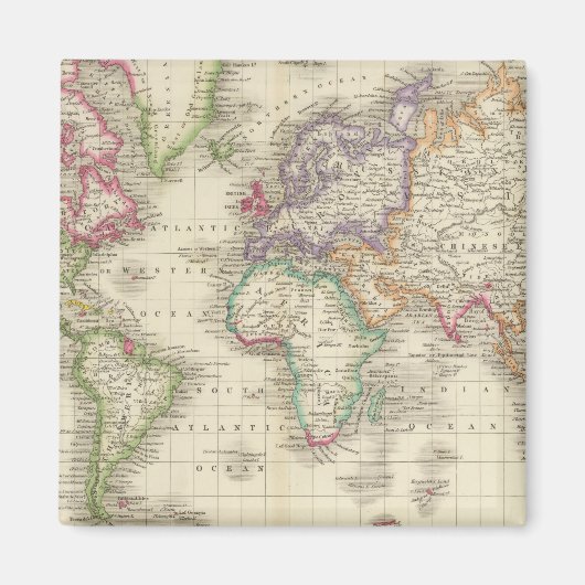 Wereld 9 magneet (Voorkant)