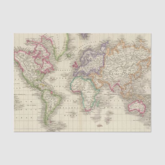 Wereld 9 tissuepapier (Voorkant)