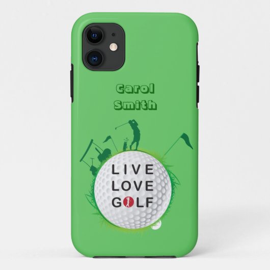 Wereld aan golf Hoesje-Mate iPhone case (Achterkant)