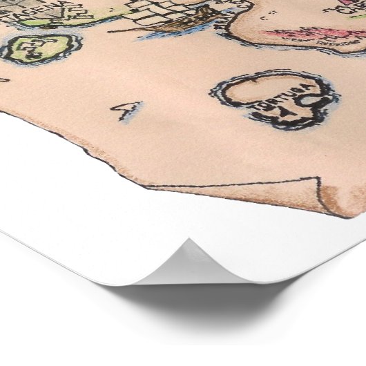 Wereld aan het Poster (Hoek)