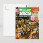 Wereld aan Mannen 1 Briefkaart (Voorkant / Achterkant)