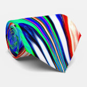 Wereld aan mannen stropdas (Opgerold)