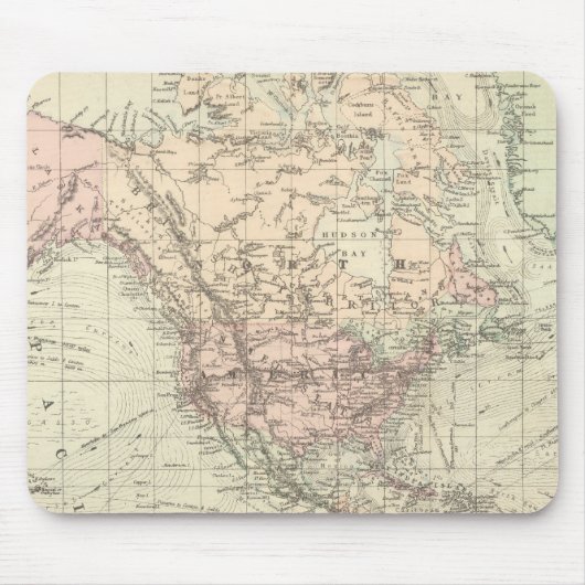 Wereld aan Mercator's Projection Muismat (Voorkant)