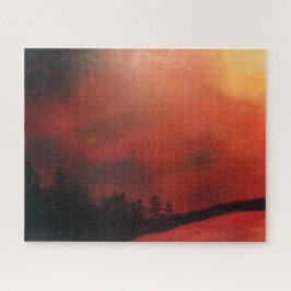 Wereld aan vuur legpuzzel