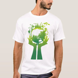Wereld Aarde Dag T-shirt