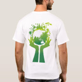 Wereld Aarde Dag T-shirt (Achterkant)