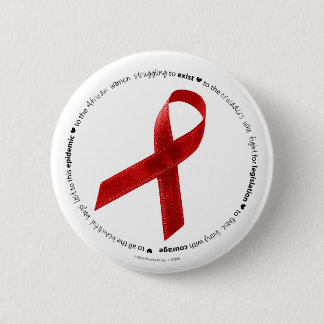 Wereld AIDS Dag, 2010 Ronde Button 5,7 Cm