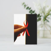Wereld AIDS Dag Briefkaart (Staand voorkant)