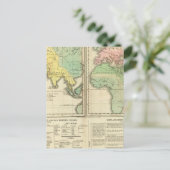 Wereld als Bekend aan de Afdeling Oudheden Briefkaart (Staand voorkant)