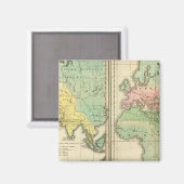 Wereld als Bekend aan de Afdeling Oudheden Magneet (Voorkant / Achterkant)