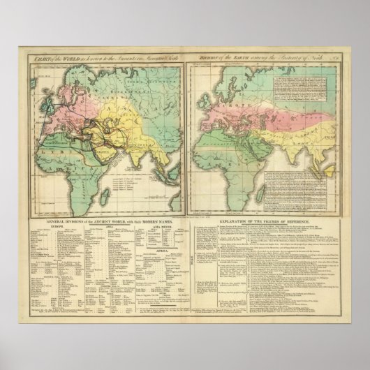 Wereld als Bekend aan de Afdeling Oudheden Poster (Voorkant)