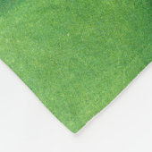 Wereld als blikvanger fleece deken (Hoek)