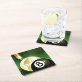 Wereld als blikvanger kartonnen onderzetters (Insitu)