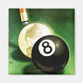 Wereld als blikvanger magneet (Voorkant)