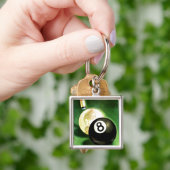 Wereld als blikvanger sleutelhanger (Hand)