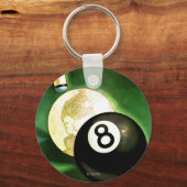 Wereld als blikvanger sleutelhanger (Voorkant)