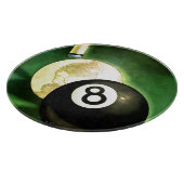 Wereld als blikvanger snijplank (Hoek)