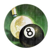 Wereld als blikvanger snijplank (Voorkant)