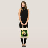 Wereld als blikvanger tote bag (Voorkant (model))