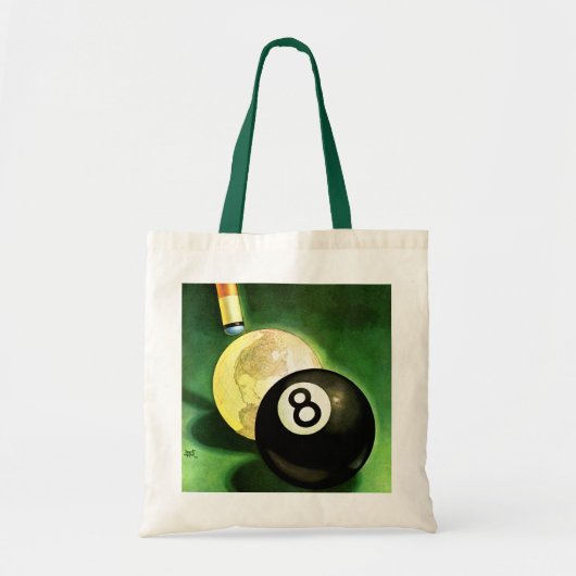 Wereld als blikvanger tote bag (Voorkant)