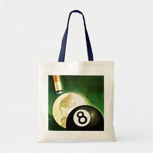 Wereld als blikvanger tote bag (Voorkant)