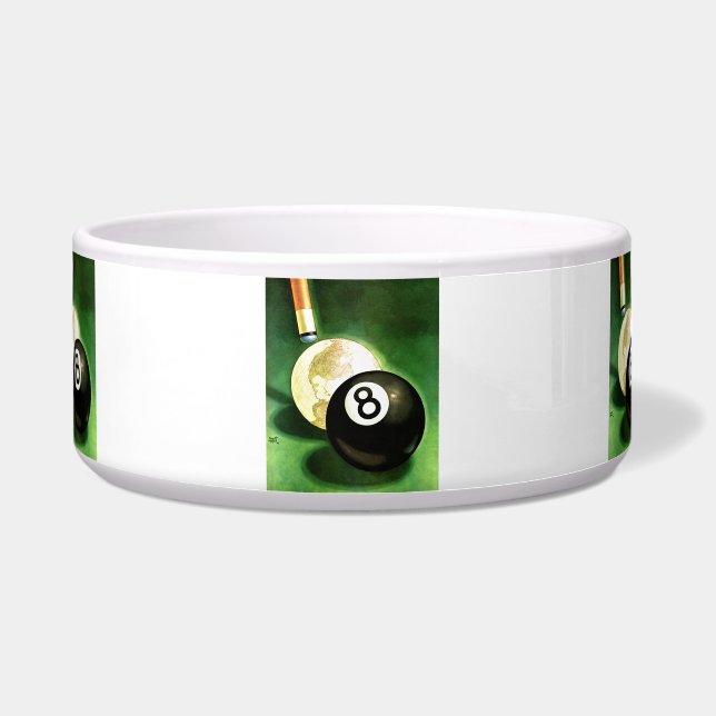 Wereld als blikvanger voerbakje (Voorkant)