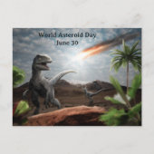 Wereld Asteroïde Dag Briefkaart (Voorkant)