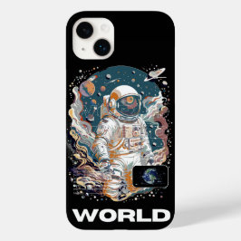 WERELD Astronaut ontwerp Case-Mate iPhone 14 Plus Hoesje