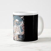 Wereld Astronaut ontwerp Grote Koffiekop (Voorkant rechts)