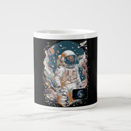 Wereld Astronaut ontwerp Grote Koffiekop