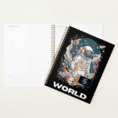 Wereld Astronaut ontwerp Planner (Display)