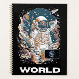 Wereld Astronaut ontwerp Planner