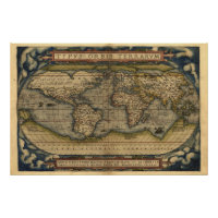 Wereld Atlas Map Afdrukken