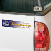 Wereld Belly Dance Day, tweede zaterdag van mei. Bumpersticker (Op Truck)