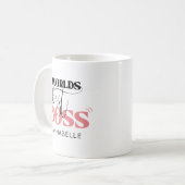 Wereld beste baas koffiemok (Voorkant links)