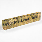 Wereld beste baas naambordje