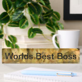 Wereld beste baas naambordje