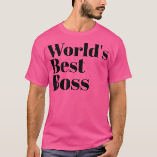 Wereld Beste Baas T-shirt
