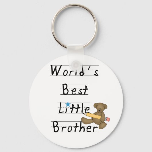 Wereld Beste Broedershirts en cadeaus Sleutelhanger (Voorkant)