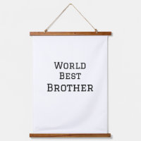Wereld beste broer voeg naam tekst sport tekst een