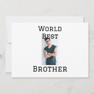 Wereld beste broer voeg naam tekst sport tekst een kaart