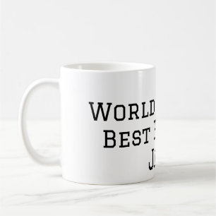 Wereld beste broer voeg naam tekst sport tekst een koffiemok
