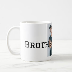 Wereld beste broer voeg naam tekst sport tekst een koffiemok
