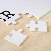 Wereld beste broer voeg naam tekst sport tekst een legpuzzel (Zijkant)