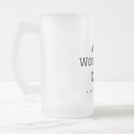 Wereld beste chef-kok naam toevoegen tekst koken b matglas bierpul