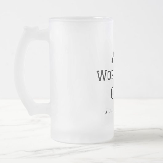 Wereld beste chef-kok naam toevoegen tekst koken b matglas bierpul (Links)