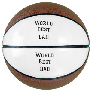 Wereld beste DAD VADER naam toevoegen tekst sport Basketbal