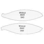 Wereld beste DAD VADER naam toevoegen tekst sport Basketbal (Panelen)
