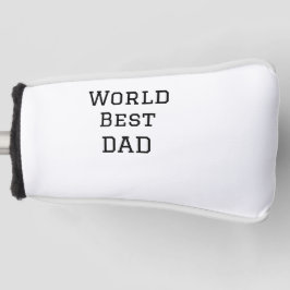 Wereld beste DAD VADER naam toevoegen tekst sport  Golfheadcover