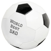 Wereld beste DAD VADER naam toevoegen tekst sport Voetbal (Drie kwart)
